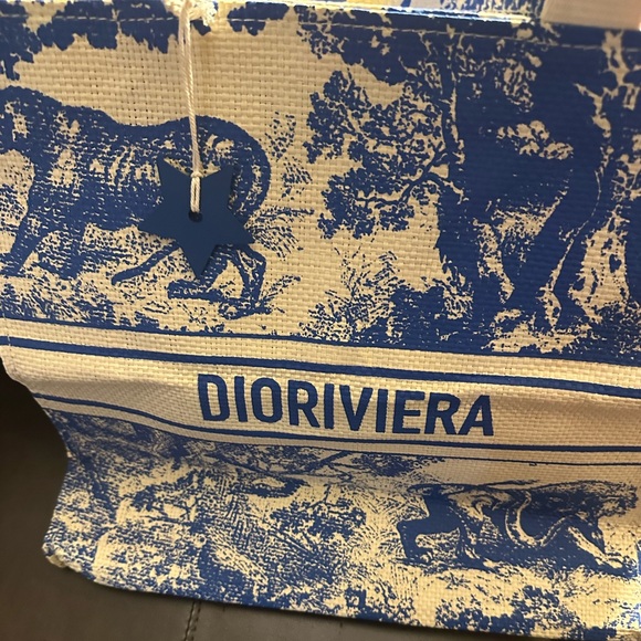 Dior Blue Tote Bag - Picture 3 of 6